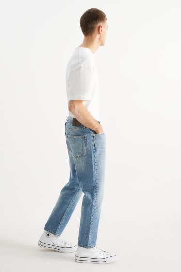 Pánské - Carrot jeans - džíny - světle modré
