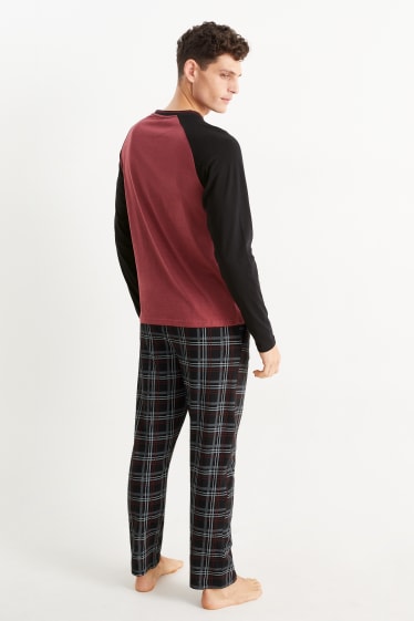 Heren - Pyjama - zwart