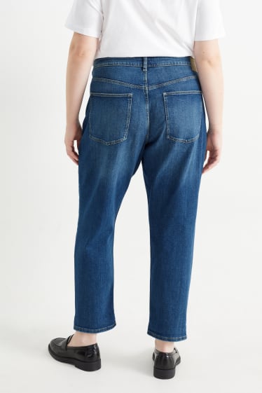 Dames - Boyfriend jeans - mid waist - LYCRA® - jeansblauw