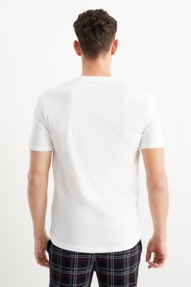Hombre - Pack de 2 - camisetas interiores - blanco