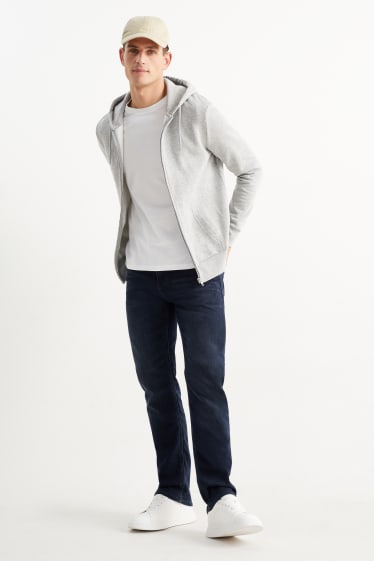 Mężczyźni - Slim jeans - Flex - jog denim - LYCRA® - dżins-ciemnoniebieski