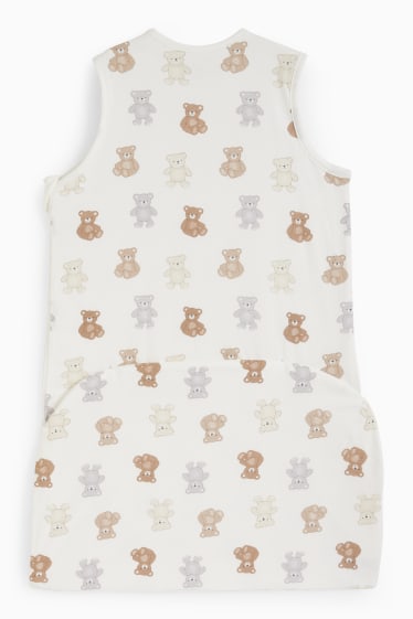 Babies - Teddy - baby sleeping bag - 18-36 months - cremewhite