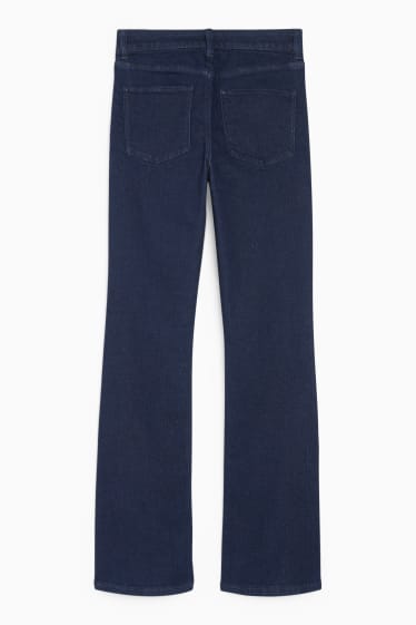 Donna - Bootcut jeans - vita media - LYCRA® - jeans blu scuro