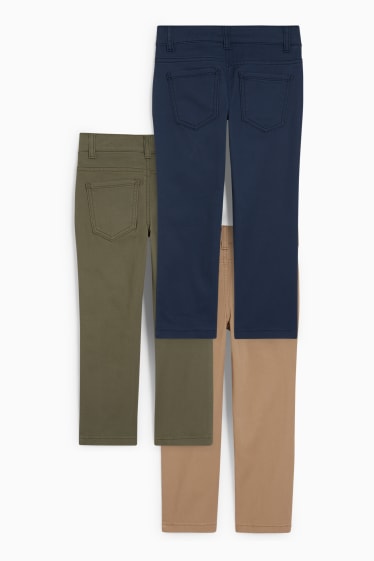 Kinder - Multipack 3er - Slim Jeans - dunkelblau