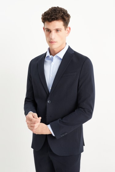 Men - Mix-and-match tailored jacket - body fit - Flex - LYCRA® - dark blue