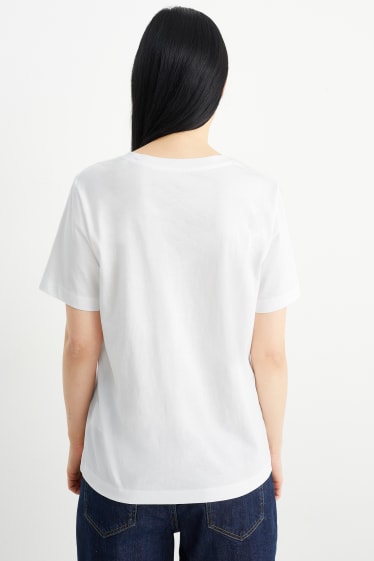Dámské - Multipack 2 ks - tričko basic - bílá