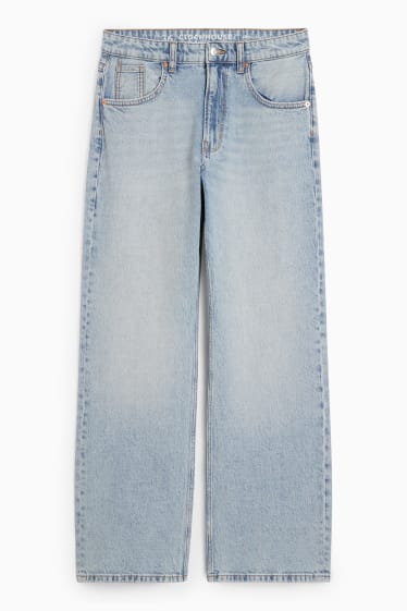 Mujer - CLOCKHOUSE - baggy jeans - mid waist - vaqueros - azul claro