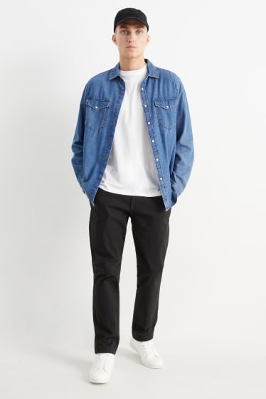 Home - Pantalons xinos - regular fit - negre