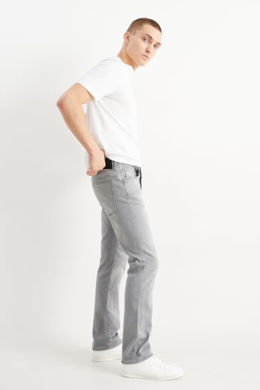 Hommes - Straight jean - Flex jog denim - LYCRA® - jean gris clair