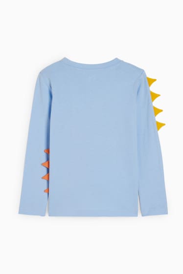 Nen/a - Dinosaures - samarreta de màniga llarga - blau clar