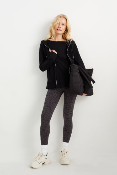 Mujer - Pack de 2 - leggings básicos - gris oscuro