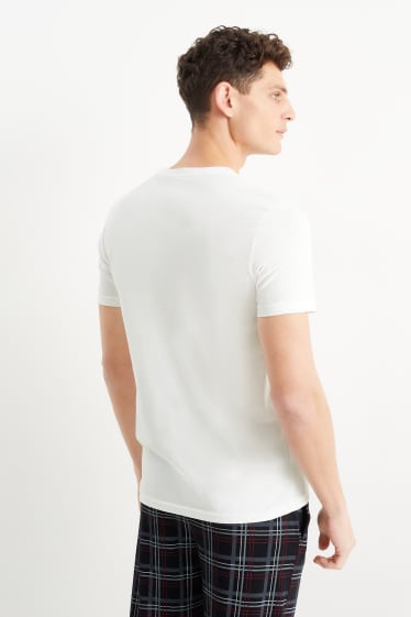 Hombre - Pack de 2 - camisetas interiores - blanco