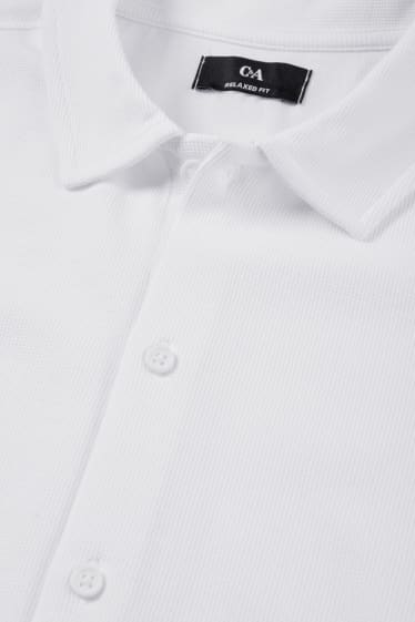 Home - Camisa - relaxed fit - Kent - blanc