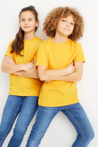 Dzieci - Koszulka z krótkim rękawem - genderneutral - jasnopomarańczowy
