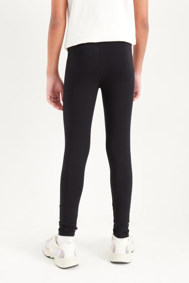 Kinder Mädchen - Multipack 3er - Leggings - schwarz