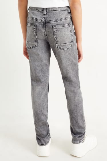 Kinder - Slim Jeans - Jog Denim - jeansgrau