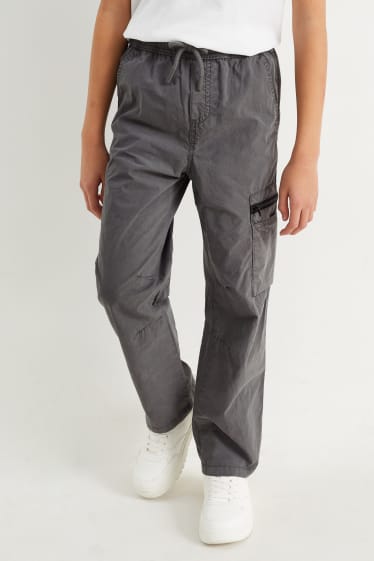 Children - Trousers - gray