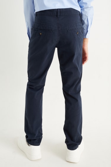 Enfants garçons - Chino - bleu foncé