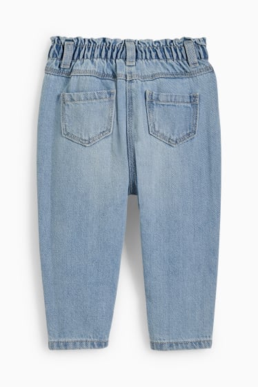 Baby Mädchen - Baby-Jeans - helljeansblau