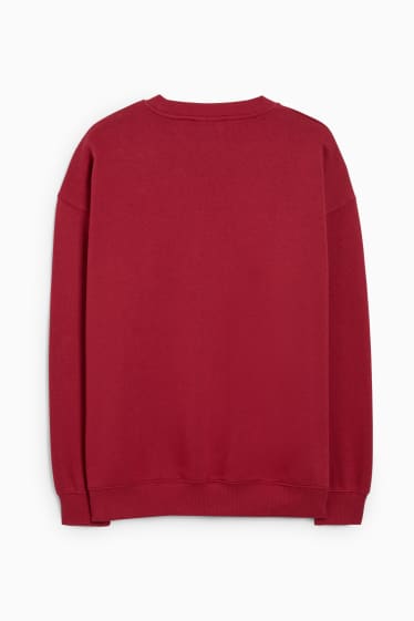 Heren - Sweatshirt - rood