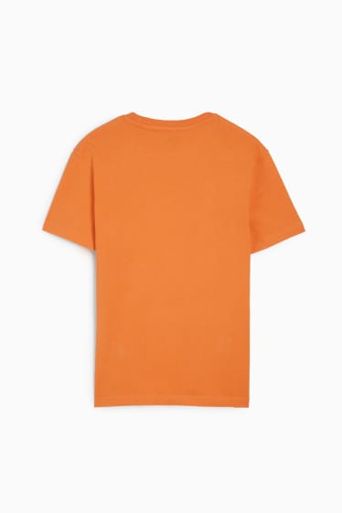 Copii - Tricou cu mânecă scurtă - portocaliu