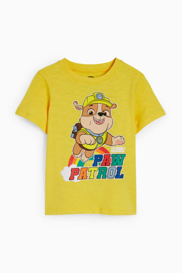 Niños - La Patrulla Canina - camiseta de manga corta - amarillo