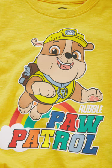 Children - PAW Patrol - short sleeve T-shirt - yellow