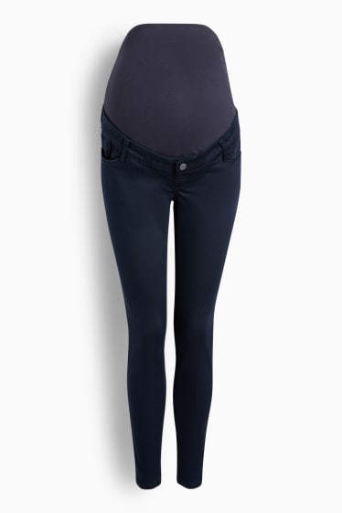Kobiety - Dżinsy ciążowe - skinny jeans - LYCRA® - ciemnoniebieski
