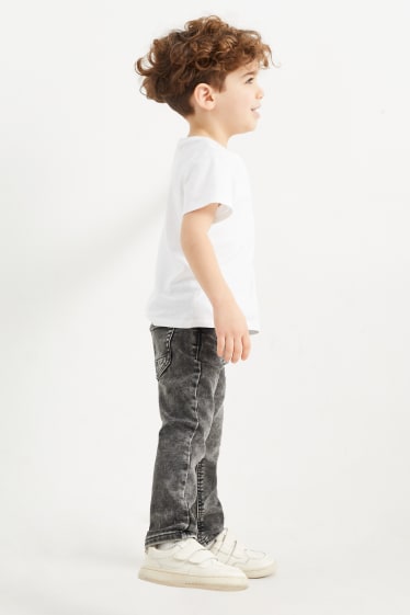 Kinder - Slim Jeans - jeansgrau