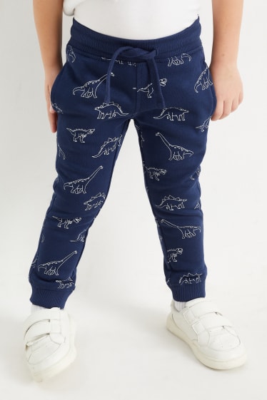 Niños - Pack de 3 - pantalones de deporte - azul oscuro