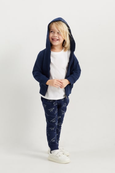 Bambini - Confezione da 3 - pantaloni sportivi - blu scuro