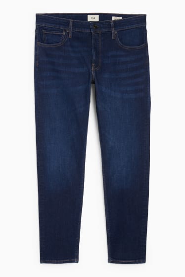 Men - Slim tapered jeans - LYCRA® - blue denim