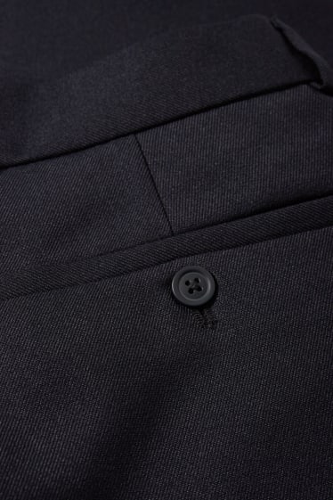 Men - Suit trousers - regular fit - dark blue