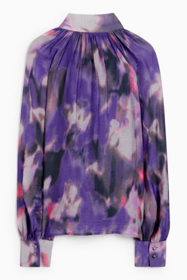 Mujer - Blusa - estampada - violeta