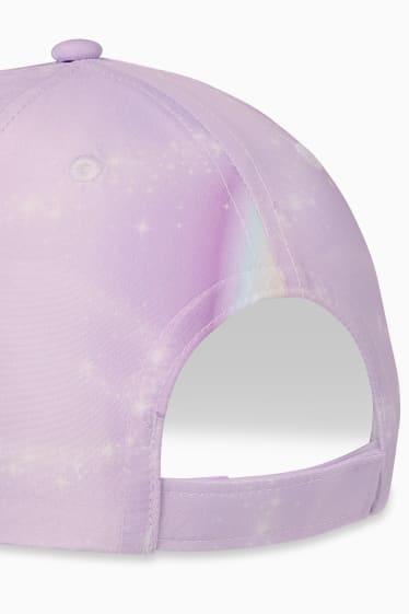 Enfants - La Reine des Neiges - casquette de baseball - violet