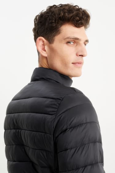Men - Quilted jacket - black