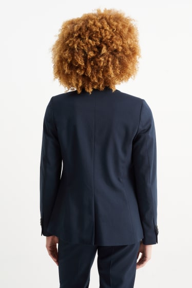 Women - Business blazer - fitted - dark blue