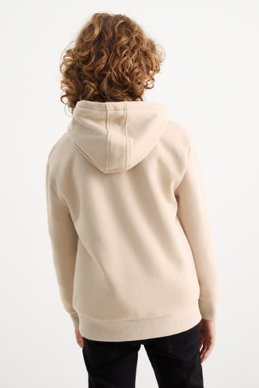 Enfants garçons - Naruto - sweat à capuche - taupe