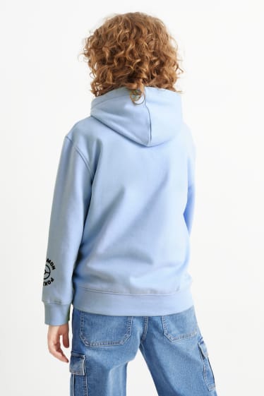 Enfants garçons - Pokémon - sweat à capuche - bleu clair