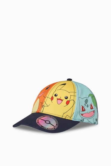 Kinder - Pokémon - Baseballcap - dunkelblau