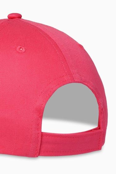 Kinder - Regenbogen - Baseballcap - pink