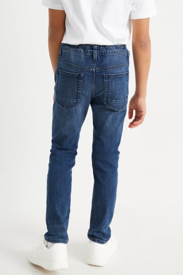 Dětské - Slim jeans - LYCRA® - džíny - tmavomodré