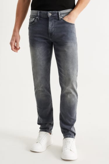 Mężczyźni - Slim jeans - Flex jog denim - LYCRA® - dżins-jasnoszary