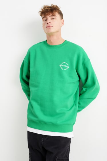 Herren - Sweatshirt - hellgrün