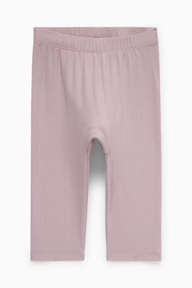 Bébés filles - Lot de 2 - Bambi - pyjama bébé - 4 pièces - beige clair