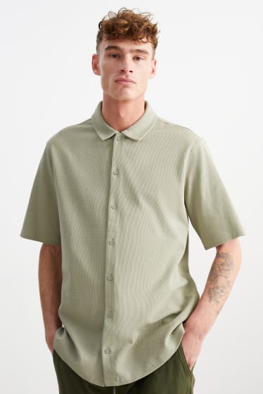 Home - Camisa - relaxed fit - Kent - verd menta
