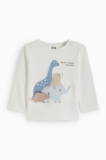 Neonati - Animali - pigiama per bebè - 2 pezzi - azzurro