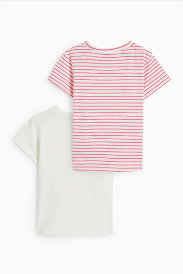 Dětské - Multipack 2 ks - roztleskávačka - tričko s krátkým rukávem - bílá