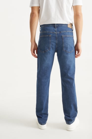 Home - Straight jeans - LYCRA® - texà blau