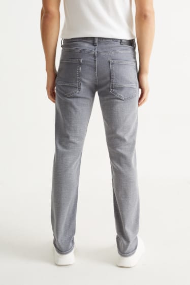 Men - Slim jeans - LYCRA® - denim-gray